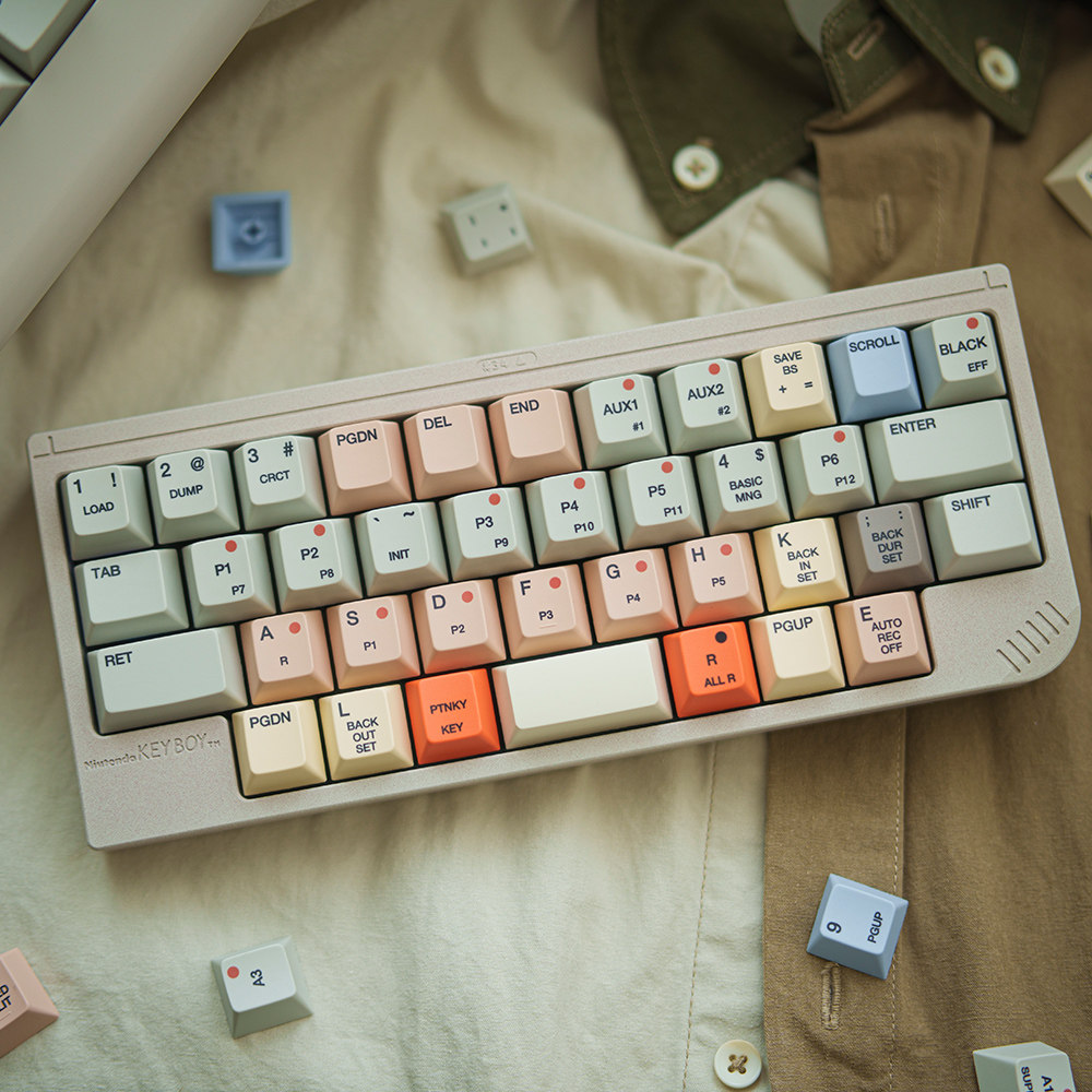 Gaming Accessories Retro - Колпачки для клавиш FBB S9000, ретро-стиль
