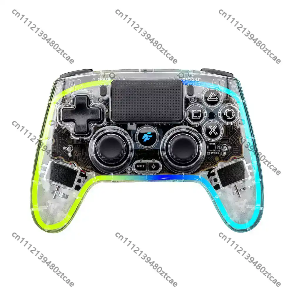 Gaming Hardware And Accessories - Прозрачный беспроводной игровой контроллер, совместимый с