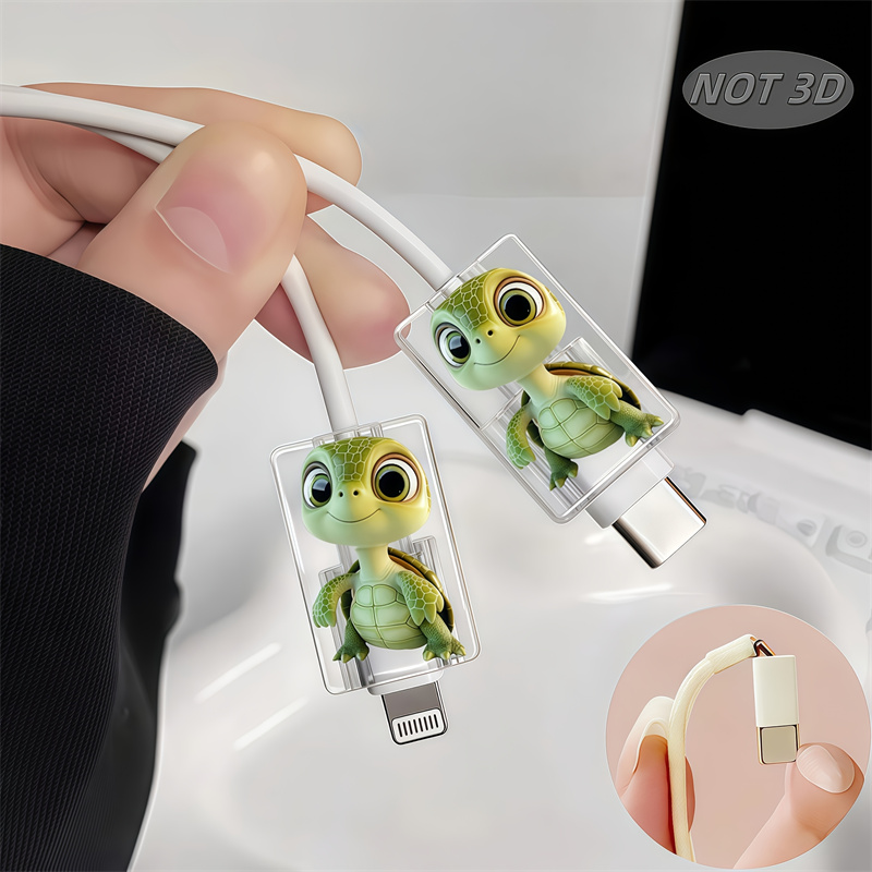 Sleeved Cable Kit - 2D плоские 2 шт., милый мультяшный