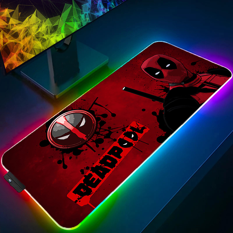 Gaming Accessories Computer - Светодиодный коврик для мыши, игровая подсветка,
