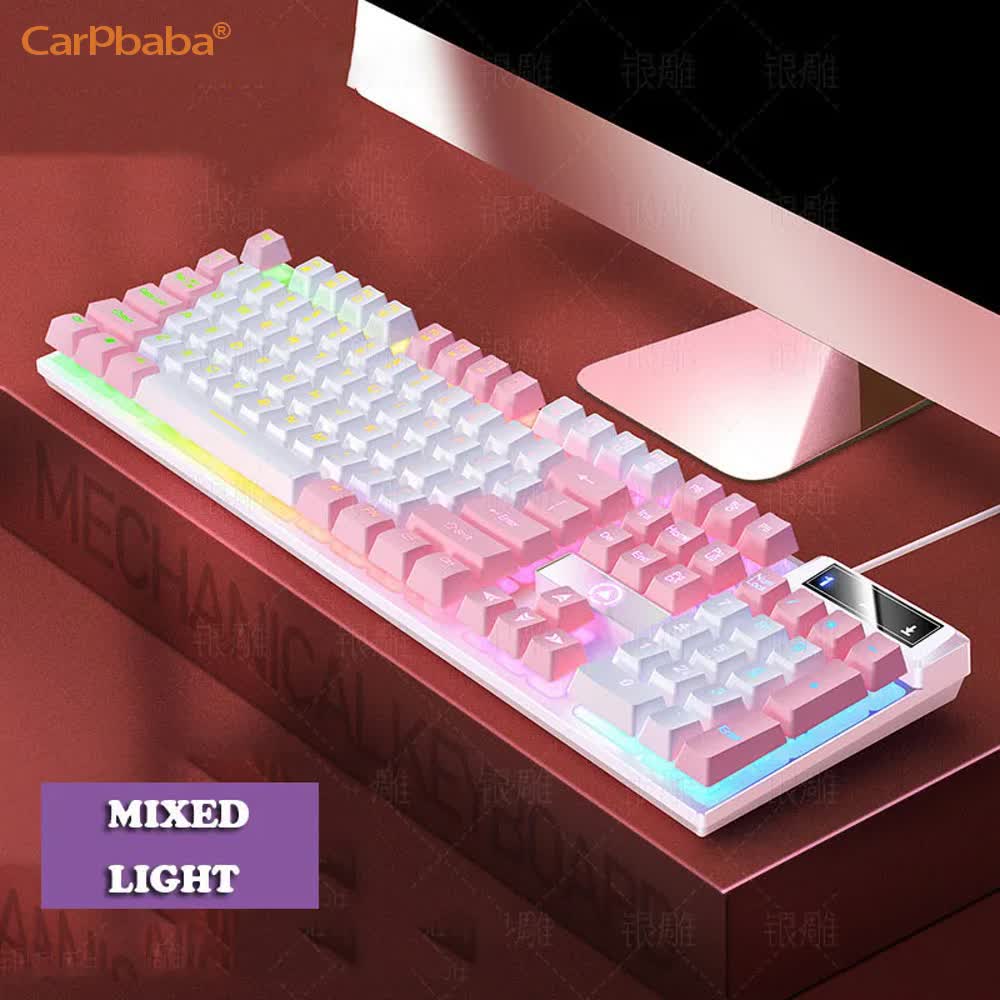 Gaming Hand Accessories - Carpbaba K500 104-клавишная USB-проводная игровая клавиатура