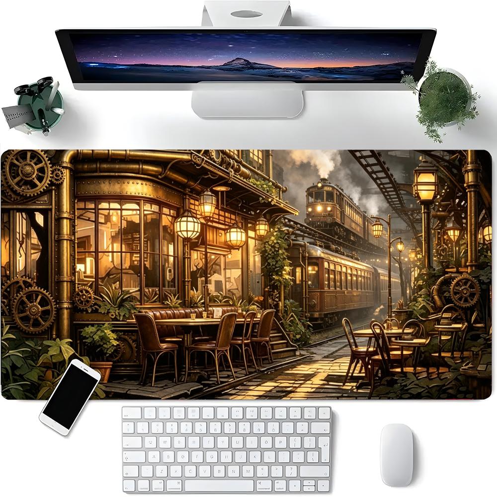 Gaming Accessories Retro - Ретро-индустриальный коврик для стола в стиле