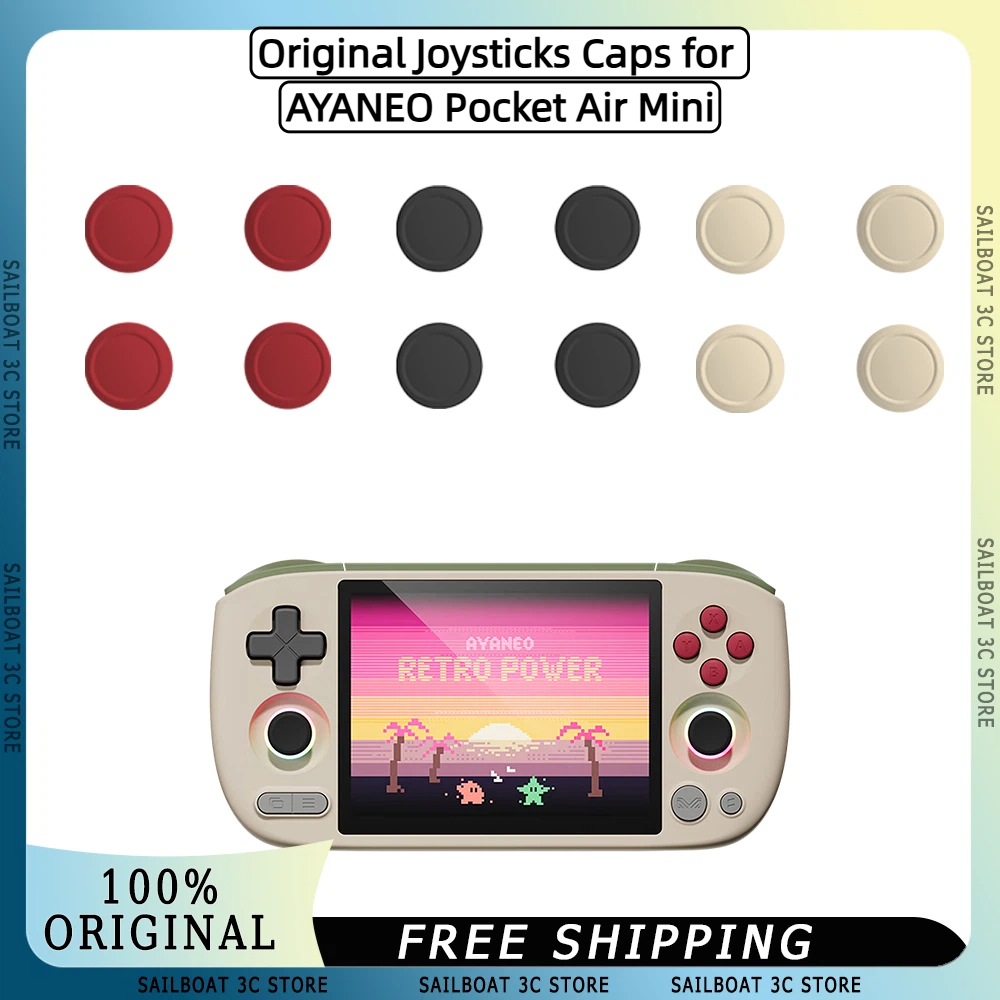 Gaming Accessories Joystick - Оригинальные колпачки для джойстиков AYANEO Pocket