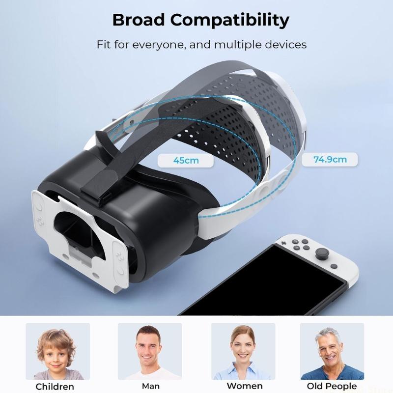 Virtual Gaming Accessories - E56B Гарнитуры Очки виртуальной реальности для