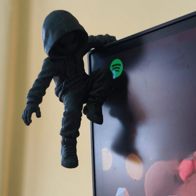 Gaming Accessories Bedroom - Мини-статуэтка инопланетянина в худи, 3D-печать, фигурка