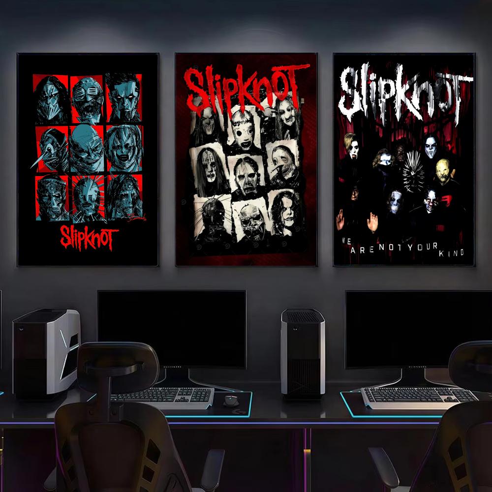 Рок-постер группы Slipknot: со – обзор и цена Gaming Accessories Wall