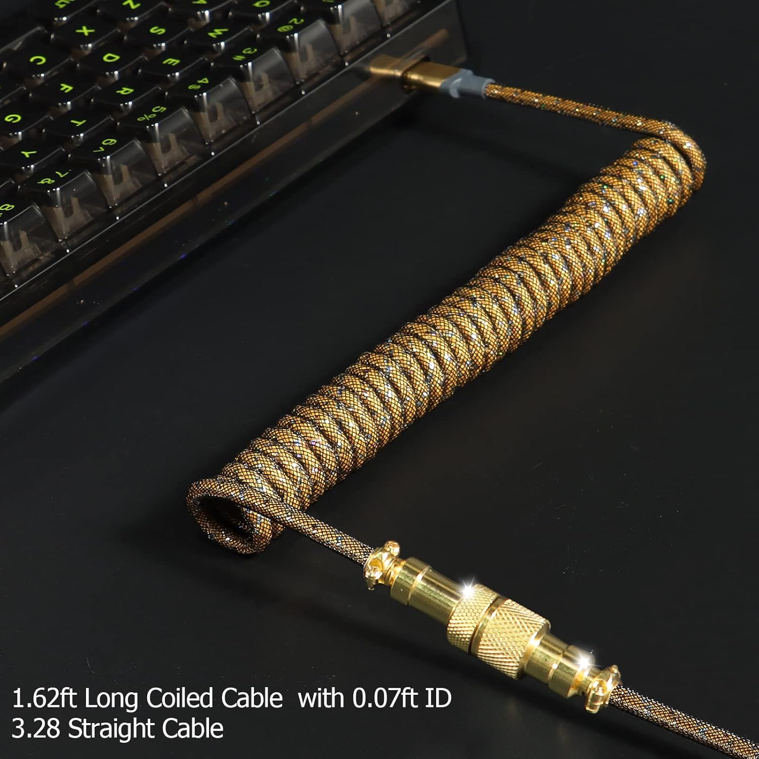 ATTACK SHARK * MAMBASNAKE C03  – обзор и цена Sleeved Cable Kit
