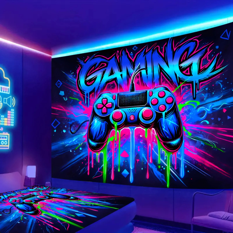 Гобелен VIKAMA Neon Gaming Con – обзор и цена Gaming Hand Accessories