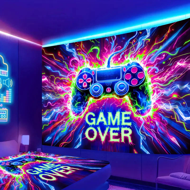 Гобелен VIKAMA Neon Gaming Con – обзор и цена Gaming Hand Accessories
