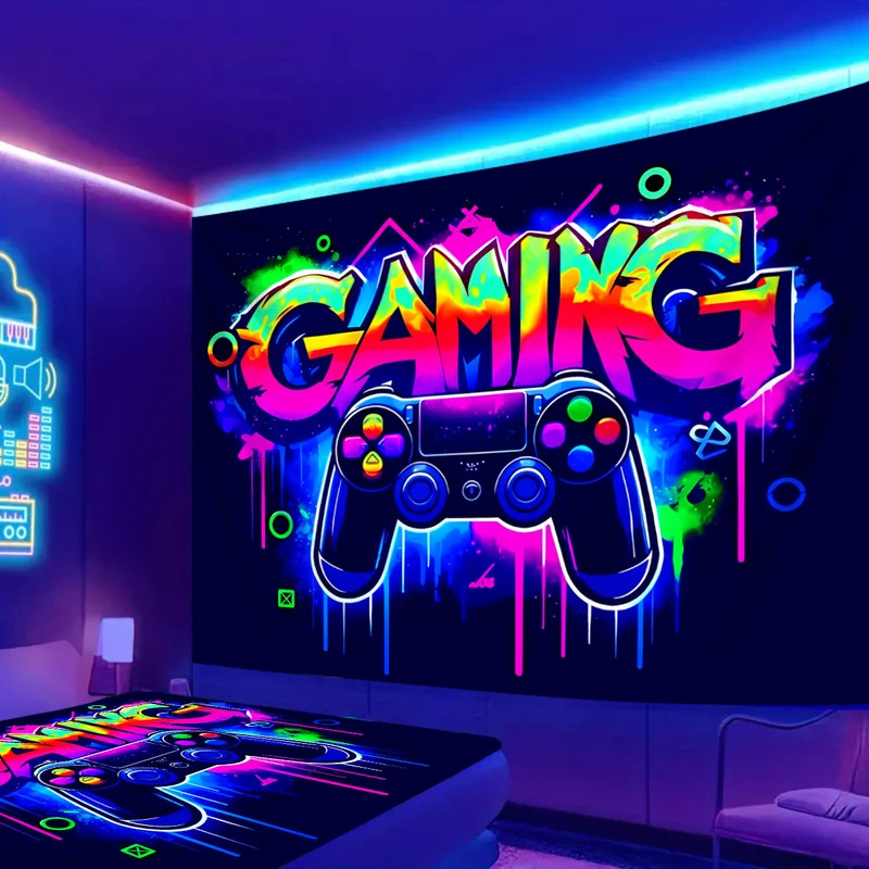 Гобелен VIKAMA Neon Gaming Con – обзор и цена Gaming Hand Accessories