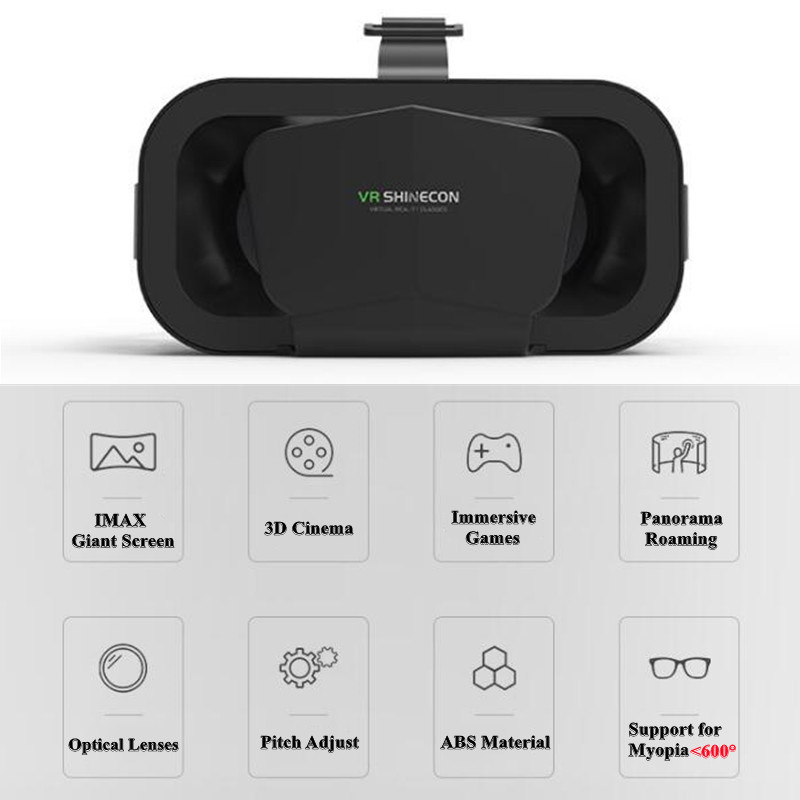 Shinecon Viar 3D VR очки устро – обзор и цена Virtual Gaming Accessories