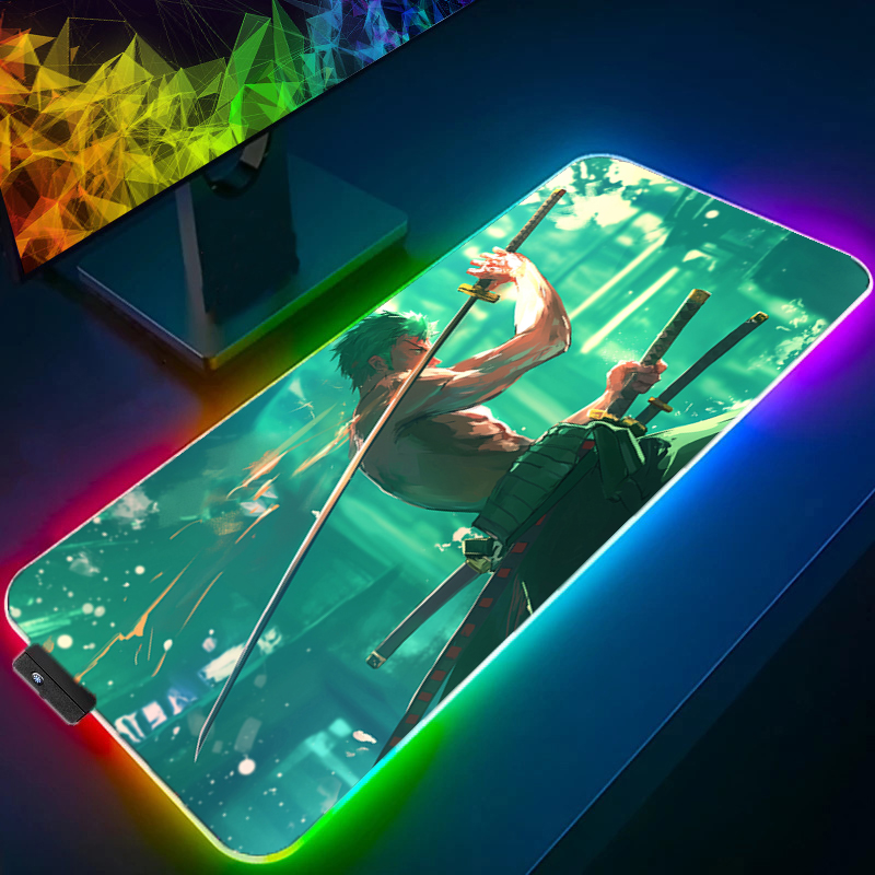ONE PIECE Zoro коврик для мыши – обзор и цена Gaming Accessories Computer
