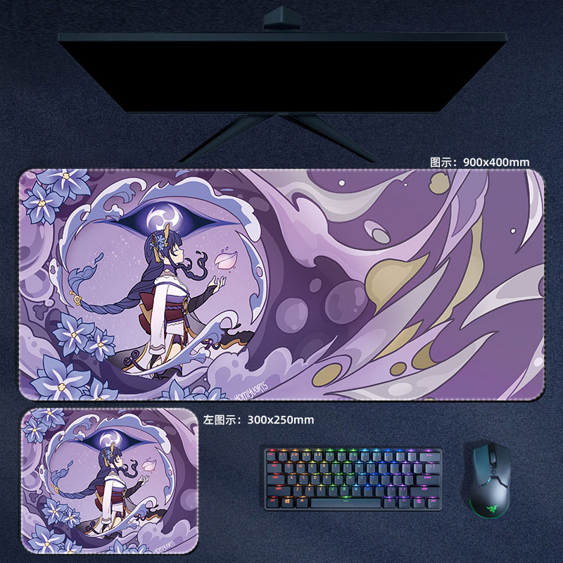 Аниме Genshin ударный коврик д – обзор и цена Gaming Accessories Computer
