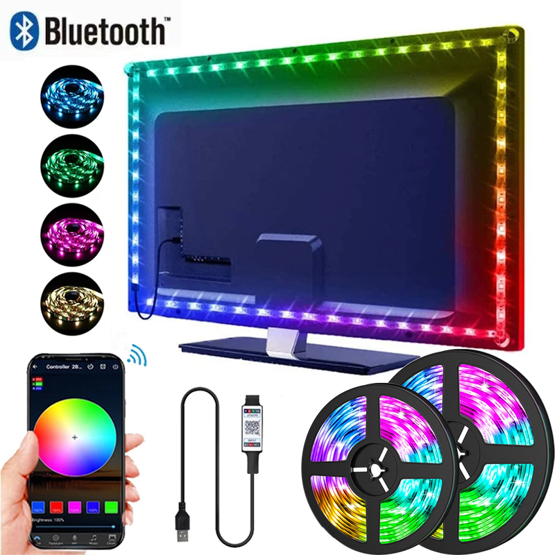 Светодиодная лента RGB 5050 с  – обзор и цена Gaming Accessories Bedroom