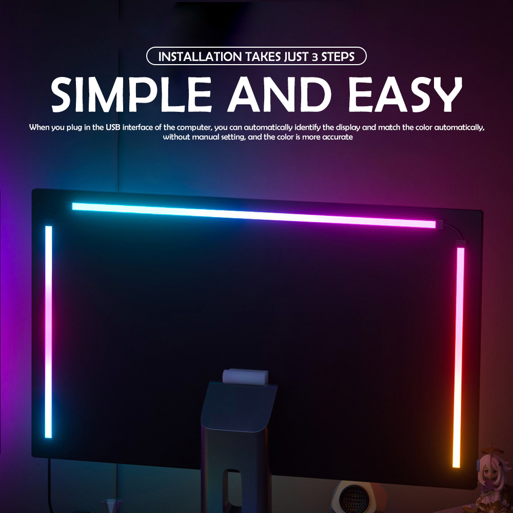 RGB игровые огни, полоса монит – обзор и цена Gaming Accessories Bedroom